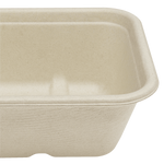 Karat Earth 20oz Molded Fiber Take Out Container, Rectangular — 500 pcs — product photo 9