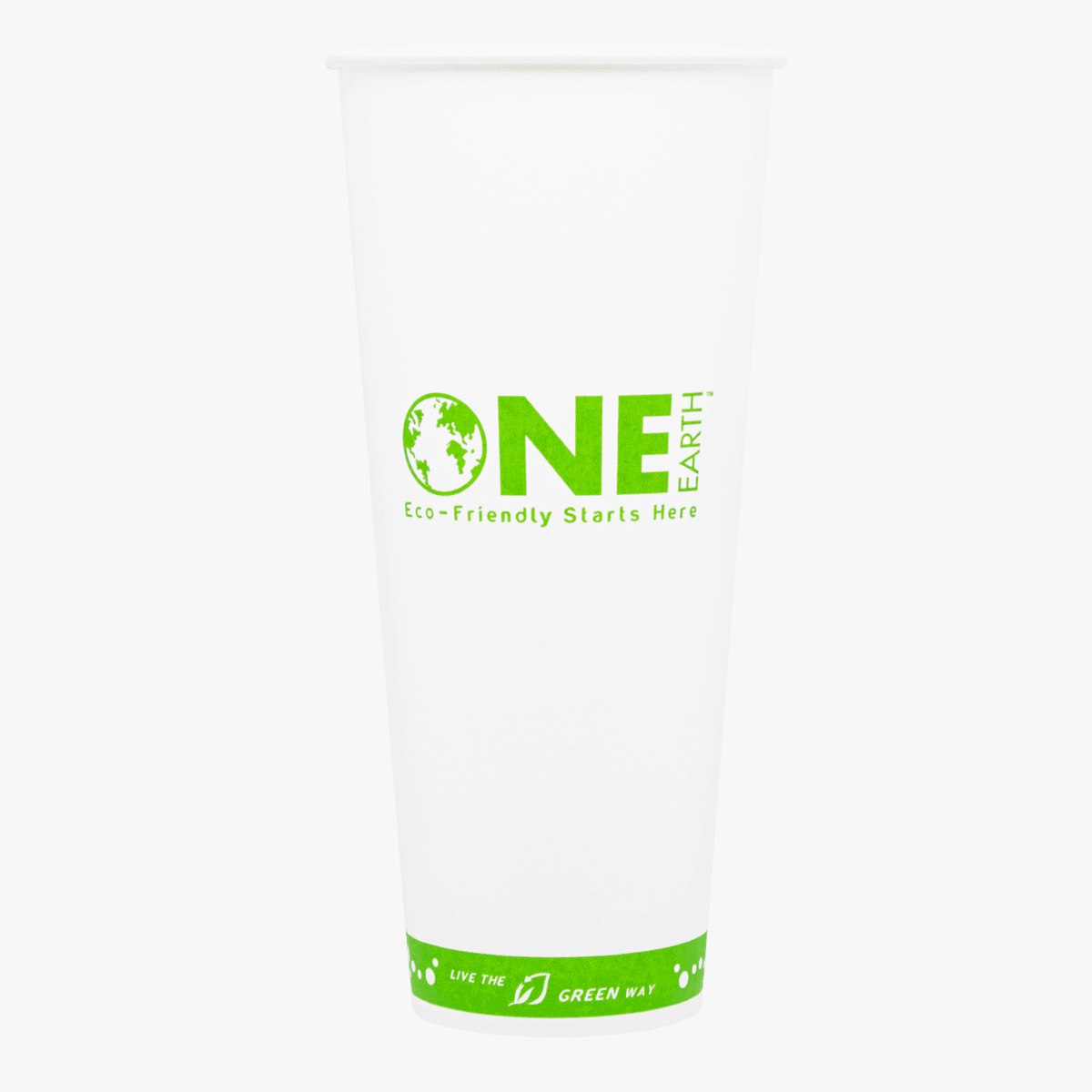 Karat Earth 24oz Eco-Friendly Paper Hot Cups (90mm), One Cup, One Earth Print — 500 pcs — product photo 4