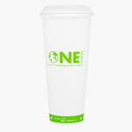 Karat Earth 24oz Eco-Friendly Paper Hot Cups (90mm), One Cup, One Earth Print — 500 pcs — product photo 9