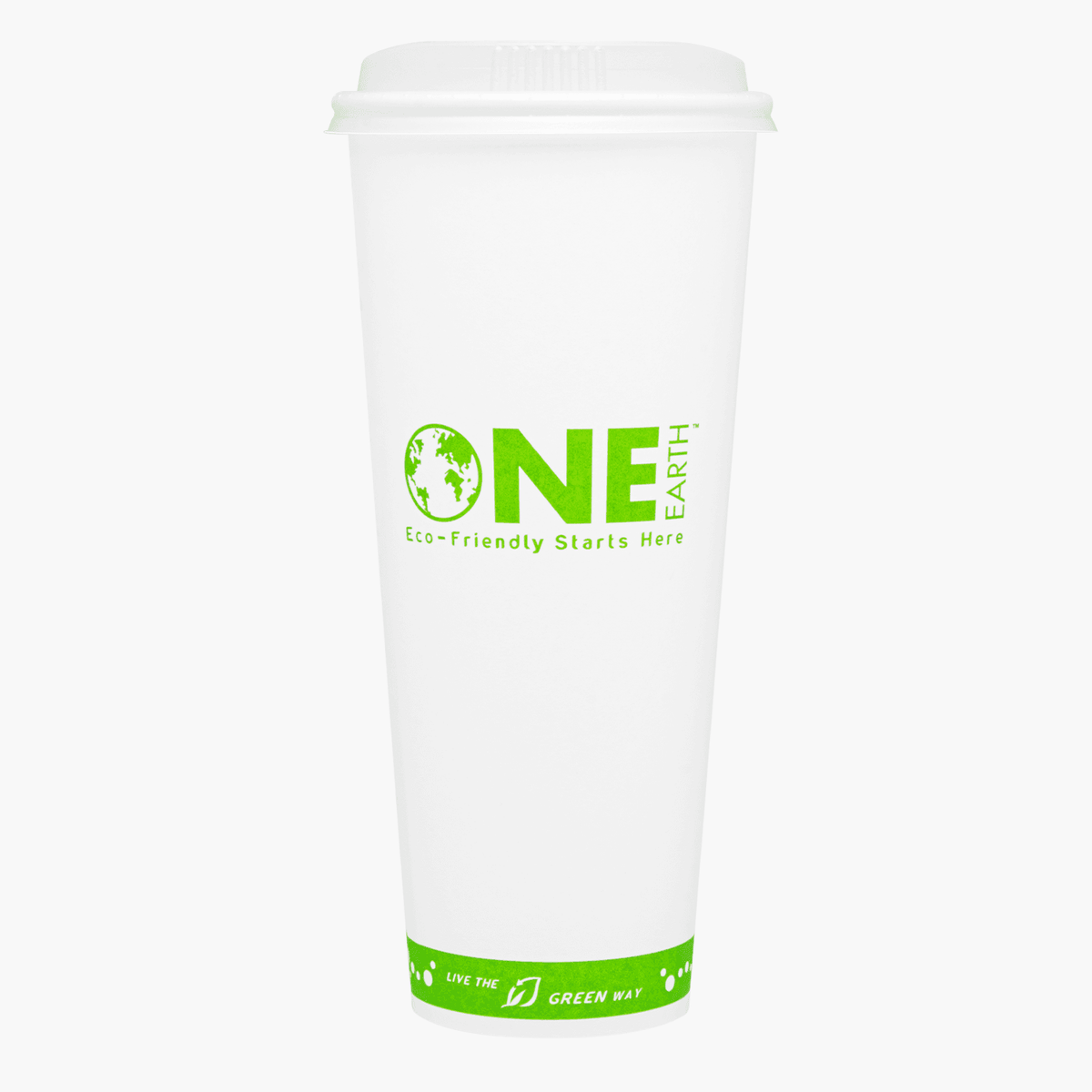 Karat Earth 24oz Eco-Friendly Paper Hot Cups (90mm), One Cup, One Earth Print — 500 pcs — product photo 9