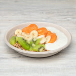 Karat Earth 24oz Molded Fiber Round Bowl, PFAS Free, Natural — 500 pcs — product photo 3
