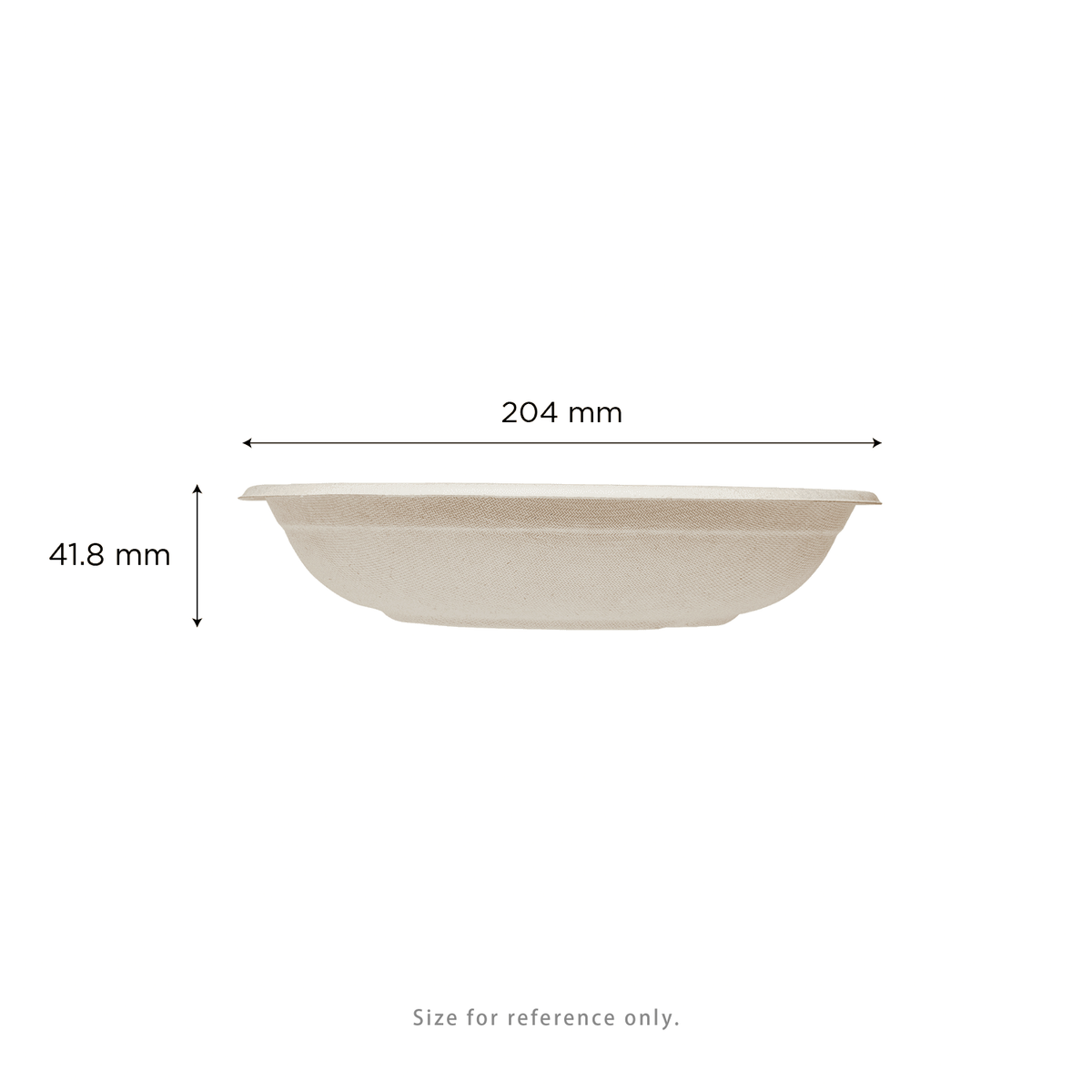 Karat Earth 24oz Molded Fiber Round Bowl, PFAS Free, Natural — 500 pcs — product photo 4