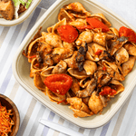 Karat Earth 24oz Molded Fiber Square Bowl, PFAS Free Containers, Natural — 300 pcs — product photo 4