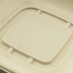 Karat Earth 24oz Molded Fiber Square Bowl, PFAS Free Containers, Natural — 300 pcs — product photo 6