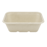 Karat Earth 24oz Molded Fiber Take Out Container, Rectangular — 500 pcs — product photo 7