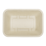 Karat Earth 24oz Molded Fiber Take Out Container, Rectangular — 500 pcs — product photo 8