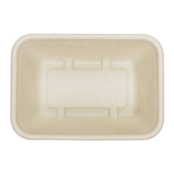 Karat Earth 24oz Molded Fiber Take Out Container, Rectangular — 500 pcs — product photo 8