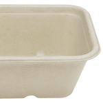 Karat Earth 24oz Molded Fiber Take Out Container, Rectangular — 500 pcs — product photo 9