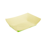 Karat Earth 3.0 lb Bamboo Natural Food Tray, Generic Print — 500 pcs — product photo 2