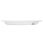 Karat Earth 3 Compartments, 10'' Molded Fiber Round Plates, PFAS Free, White — 500 pcs — product photo 8