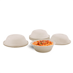 Karat Earth 32oz Molded Fiber Round Bowl, PFAS Free, Natural — 500 pcs — product photo 2