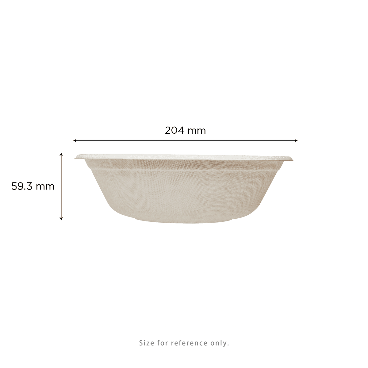 Karat Earth 32oz Molded Fiber Round Bowl, PFAS Free, Natural — 500 pcs — product photo 4