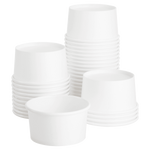 Karat Earth 4 oz Eco-Friendly Paper Portion Cup, White — 1,000 pcs — product photo 2