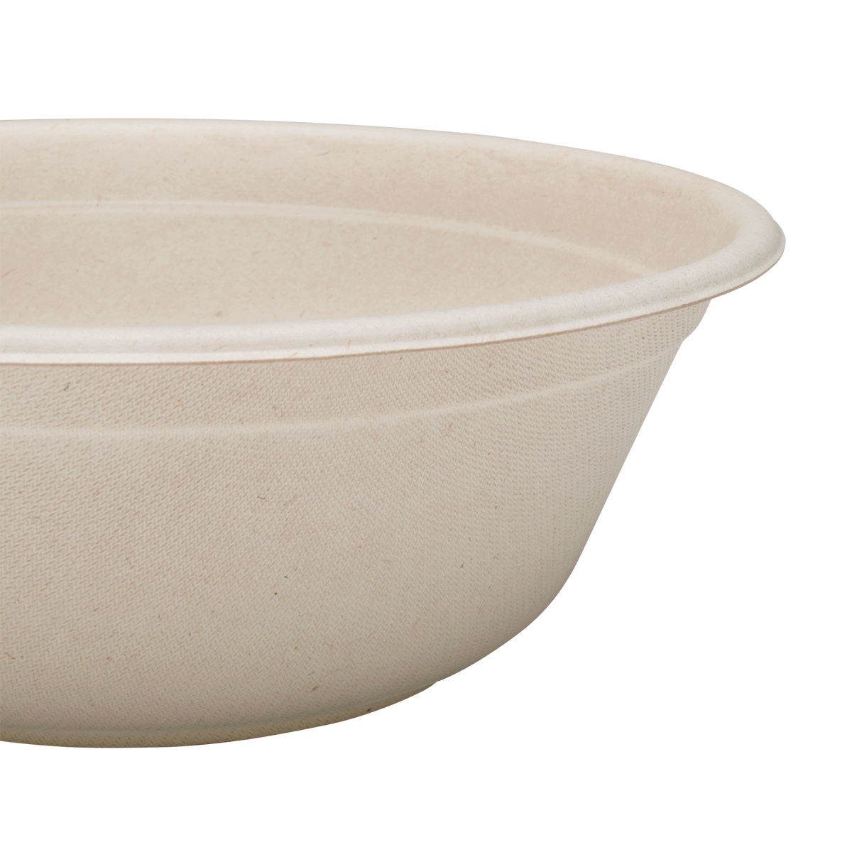 Karat Earth 40oz Molded Fiber Round Bowl, PFAS Free, Natural — 500 pcs — product photo 5