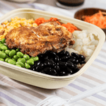 Karat Earth 48oz Molded Fiber Square Bowl, PFAS Free Containers, Natural — 300 pcs — product photo 4
