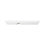 Karat Earth 5 Compartments, 10" Molded Fiber Trays, PFAS Free, White — 400 pcs — product photo 7