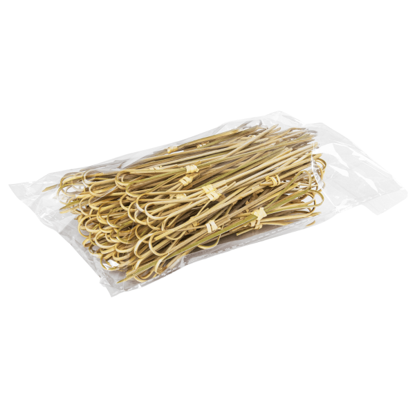 Karat Earth 6" Bamboo Heart Looped Skewer — 5,000 pcs — product photo 5