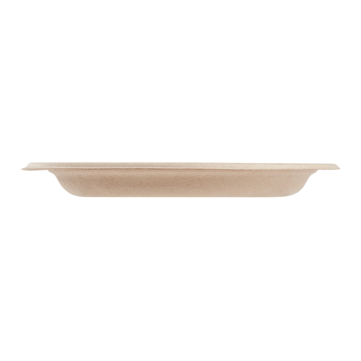 Karat Earth 6'' Molded Fiber Round Plates, PFAS Free, Natural — 1,000 pcs — product photo 4