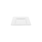 Karat Earth 6”x 6” Molded Fiber Square Plates, PFAS Free, White — 500 pcs — product photo 7
