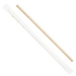 Karat Earth 7.75" Paper Jumbo Straw Paper Wrapped, Kraft — 2,000 pcs — product photo 2