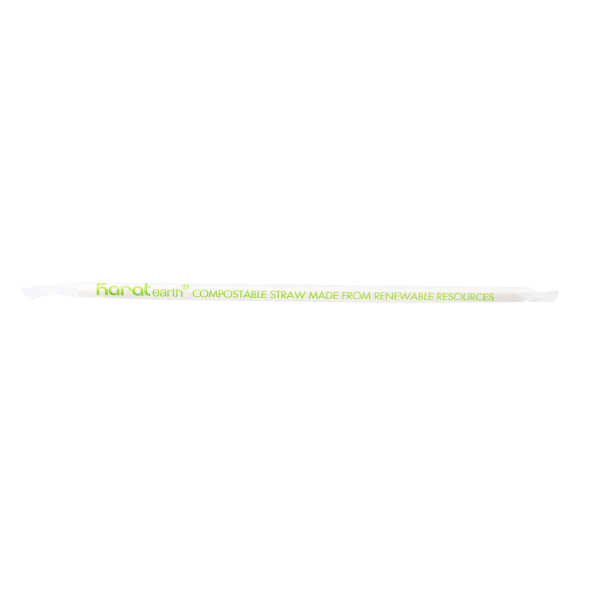 Karat Earth 7.75" Paper Jumbo Straw Paper Wrapped, Kraft — 2,000 pcs — product photo 6