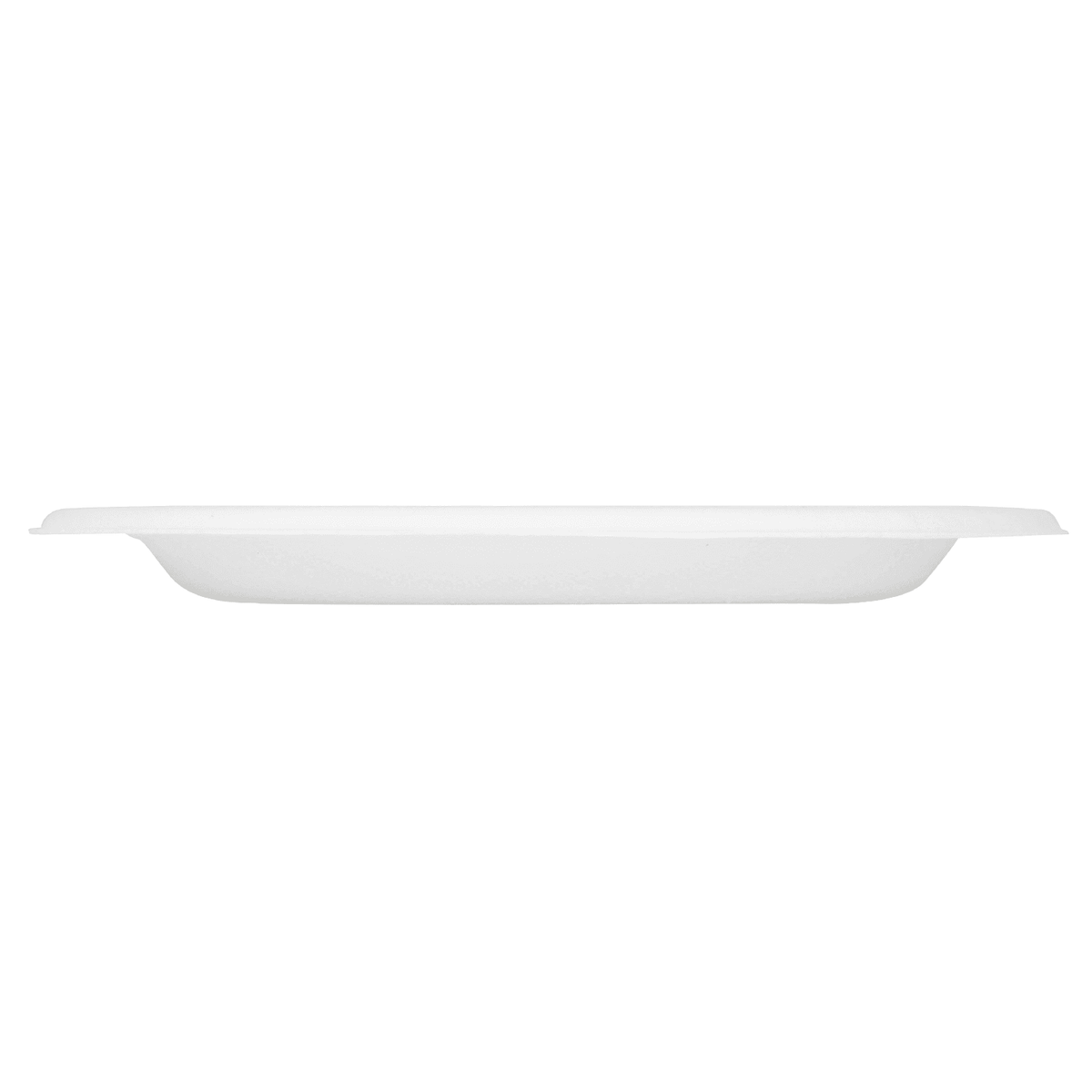 Karat Earth 7'' Molded Fiber Round Plates, PFAS Free, White — 1,000 pcs — product photo 6