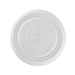 Karat Earth 75.3mm Flat Lid for 4oz Compostable Paper Food Container & Paper Portion Cups — 1,000 pcs — product photo 3