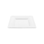 Karat Earth 8”x 8” Molded Fiber Square Plates, PFAS Free, White — 500 pcs — product photo 7
