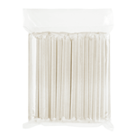 Karat Earth 9" Diagonal Cut Bamboo Fiber Colossal Straws (12mm) Paper Wrapped, Natural — 1,600 pcs — product photo 9