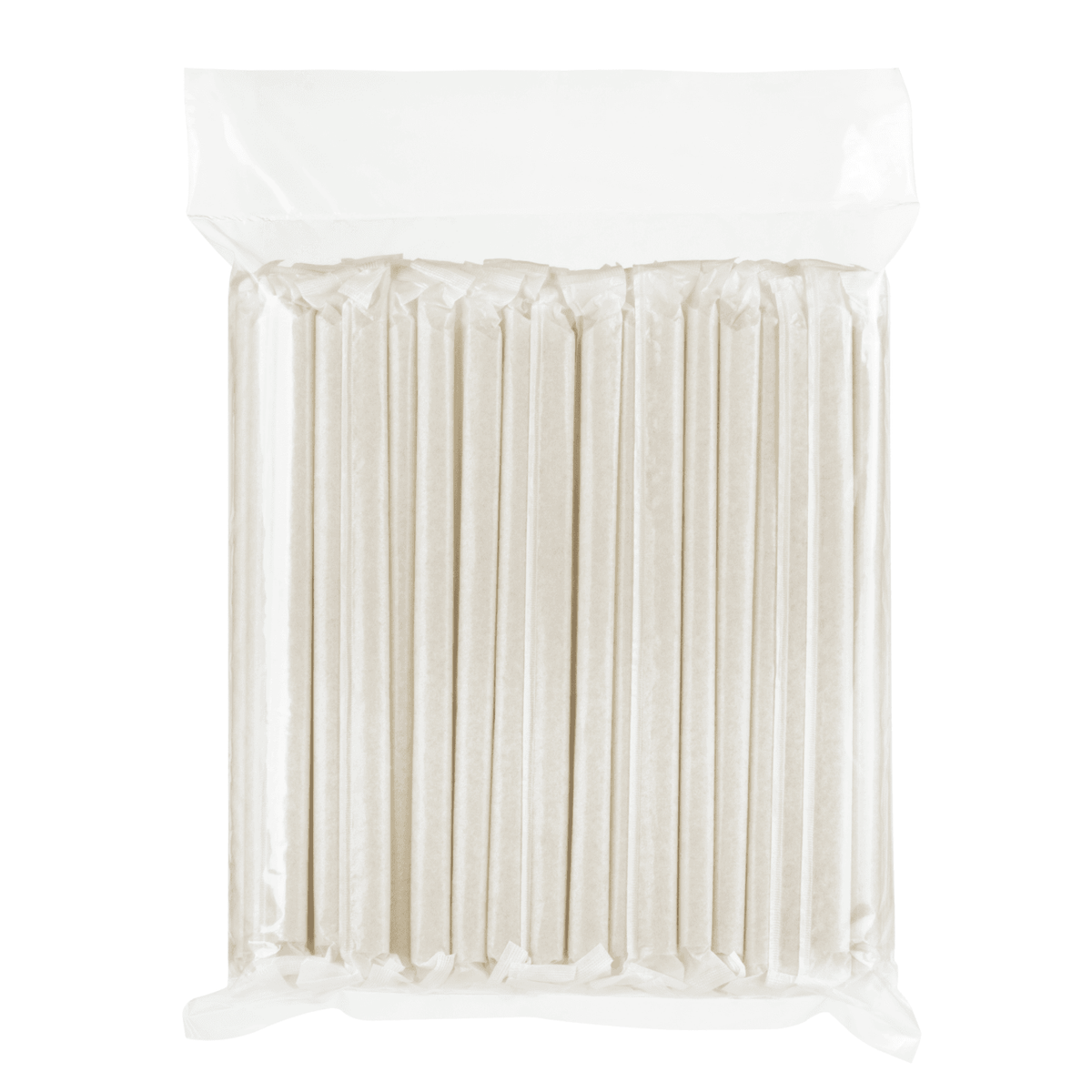 Karat Earth 9" Diagonal Cut Bamboo Fiber Colossal Straws (12mm) Paper Wrapped, Natural — 1,600 pcs — product photo 9