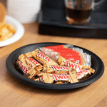 Karat Earth 9" Mineral Filled PP Round Plates, Black — 500 pcs