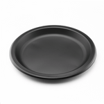 Karat Earth 9" Mineral Filled PP Round Plates, Black — 500 pcs — product photo 2