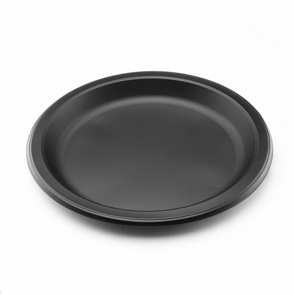 Karat Earth 9" Mineral Filled PP Round Plates, Black — 500 pcs — product photo 2
