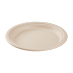 Karat Earth 9'' Molded Fiber Round Plates, PFAS Free, Natural — 500 pcs — product photo 2