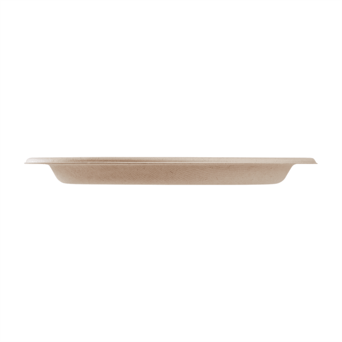Karat Earth 9'' Molded Fiber Round Plates, PFAS Free, Natural — 500 pcs — product photo 4