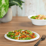 Karat Earth 9'' Molded Fiber Round Plates, PFAS Free, White — 500 pcs