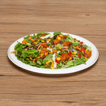 Karat Earth 9'' Molded Fiber Round Plates, PFAS Free, White — 500 pcs — product photo 3