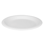 Karat Earth 9'' Molded Fiber Round Plates, PFAS Free, White — 500 pcs — product photo 8