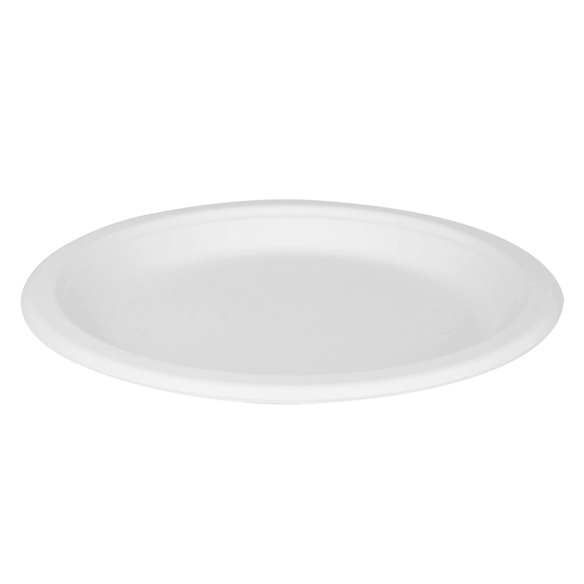 Karat Earth 9'' Molded Fiber Round Plates, PFAS Free, White — 500 pcs — product photo 8