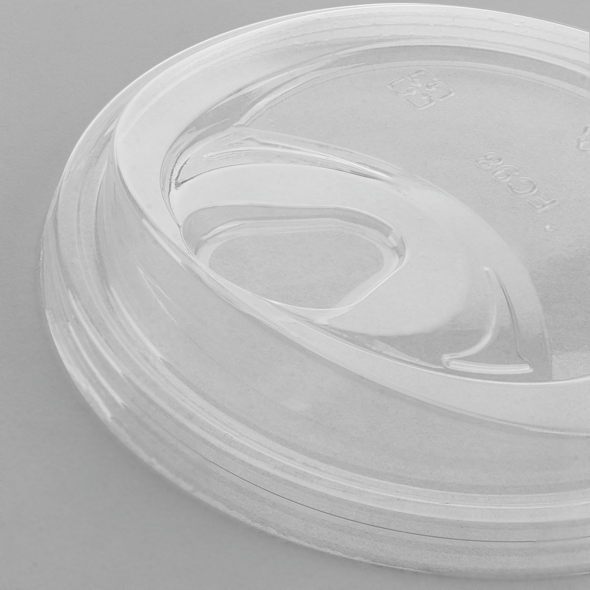 Karat Earth 98mm PLA Strawless Sipper Lid for 12-24oz PLA Cup — 1,000 pcs — product photo 6