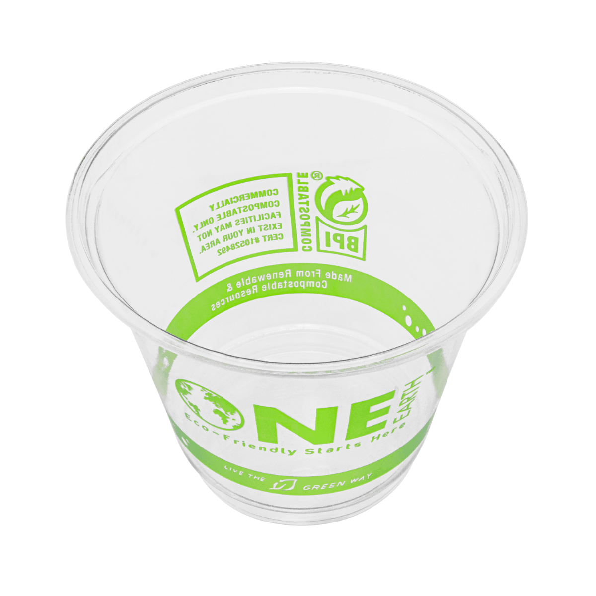 Karat Earth 9oz PLA Cup (92mm), Generic Print — 1,000 pcs — product photo 5