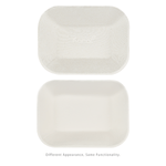 Karat Earth 9”x7” GreaseEase Molded Fiber Food Tray, PFAS free — 500 pcs — product photo 8
