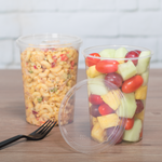 Karat Earth Lid for 8-32 oz. PLA Deli Container (117mm), Clear — 500 pcs