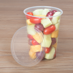 Karat Earth Lid for 8-32 oz. PLA Deli Container (117mm), Clear — 500 pcs — product photo 3