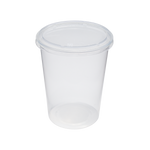 Karat Earth Lid for 8-32 oz. PLA Deli Container (117mm), Clear — 500 pcs — product photo 7