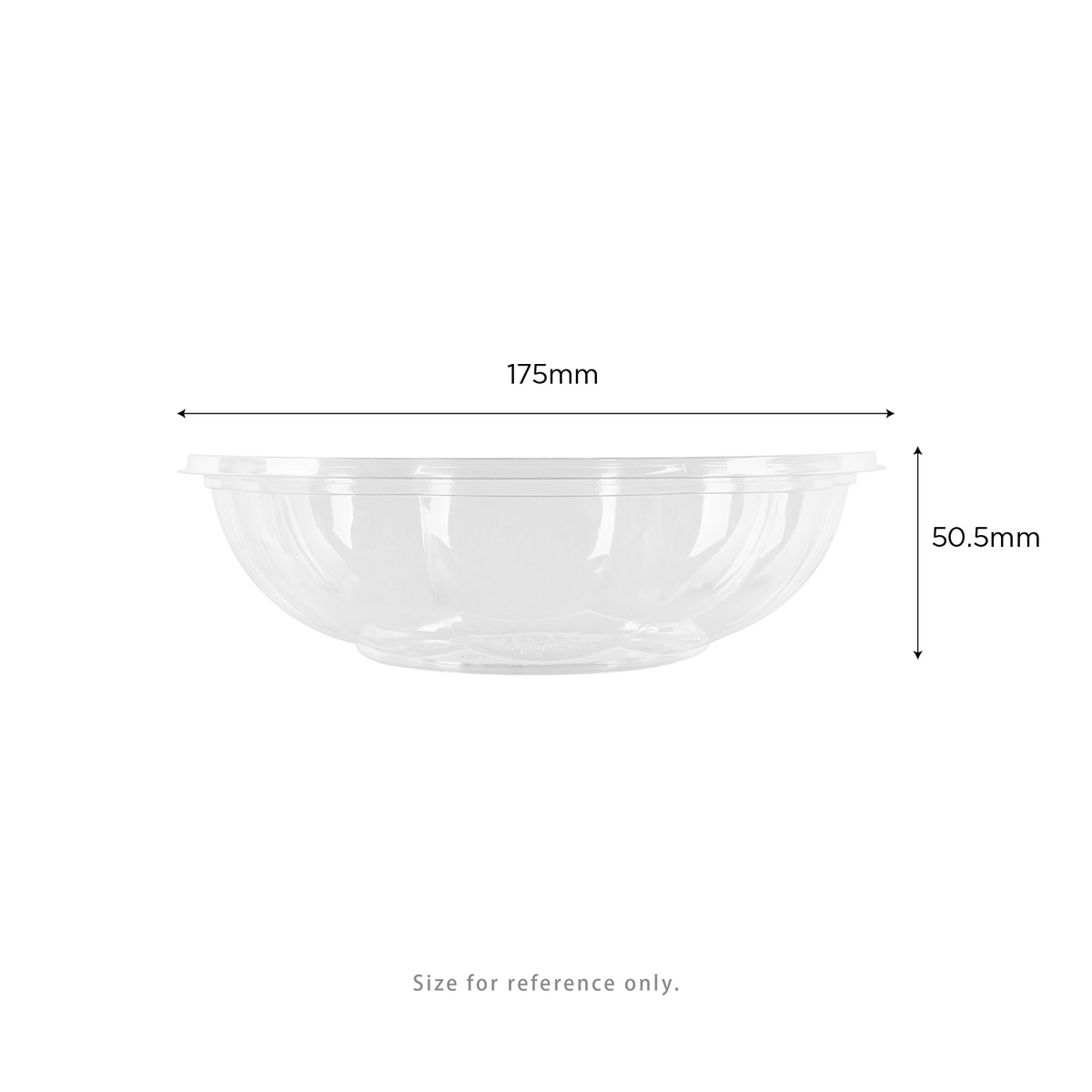 Karat Earth PLA 18 oz Salad Container (175 mm), Clear — 300 pcs — product photo 5