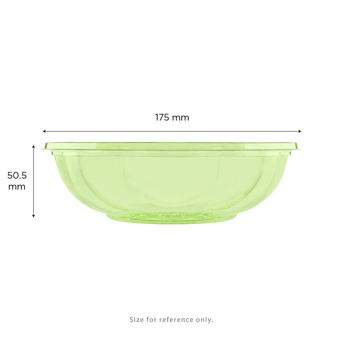 Karat Earth PLA 18 oz Salad Container (175 mm), Green — 300 pcs — product photo 5