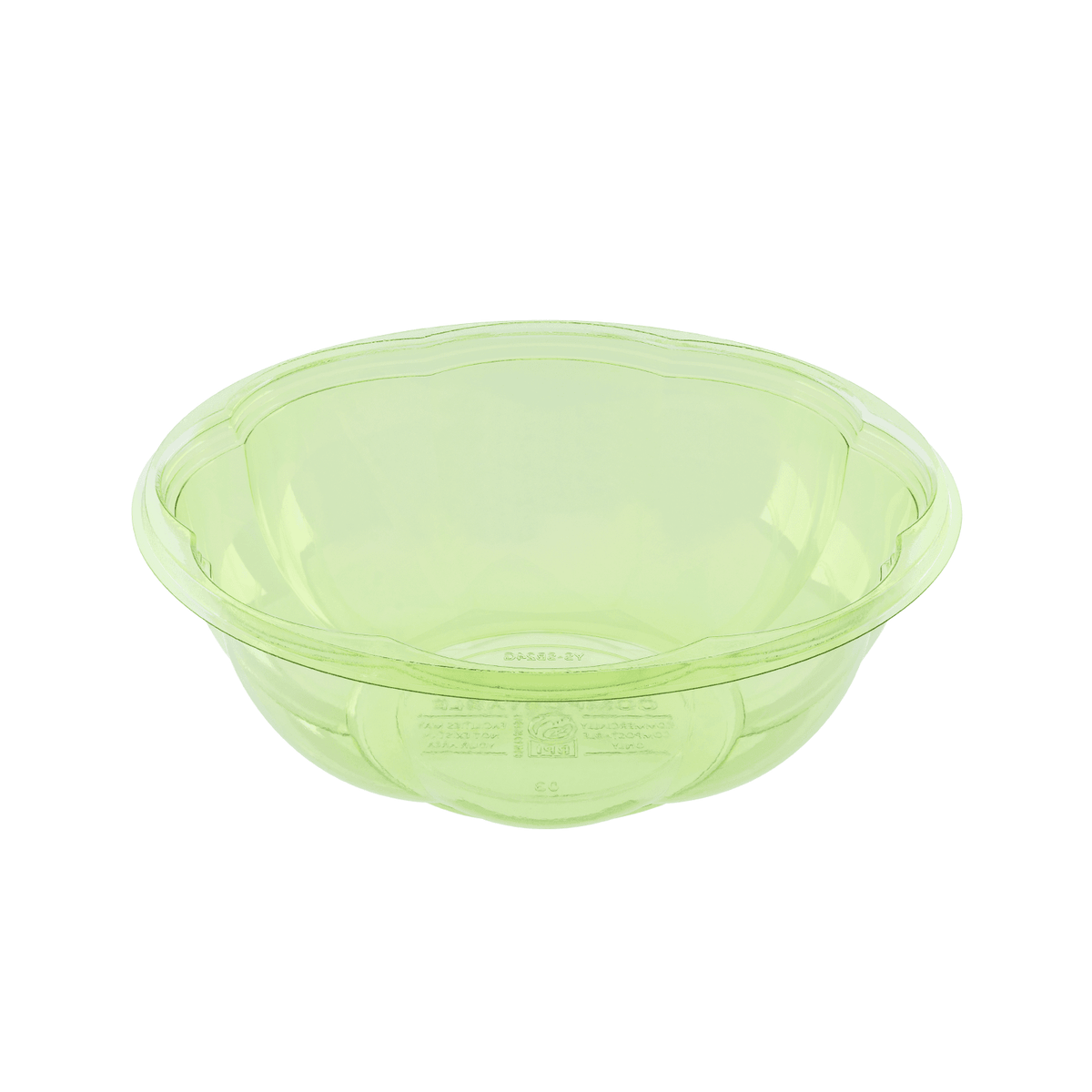 Karat Earth PLA 24 oz Salad Container (175 mm), Green — 300 pcs — product photo 2