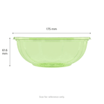 Karat Earth PLA 24 oz Salad Container (175 mm), Green — 300 pcs — product photo 5