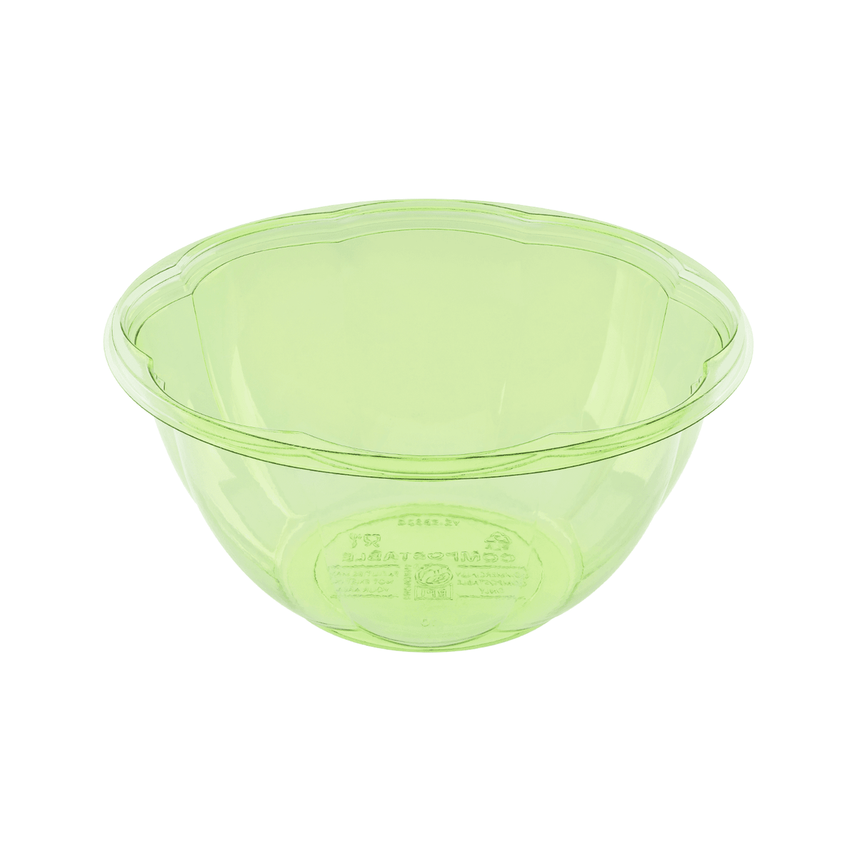 Karat Earth PLA 32 oz Salad Container (175 mm), Green — 300 pcs — product photo 2